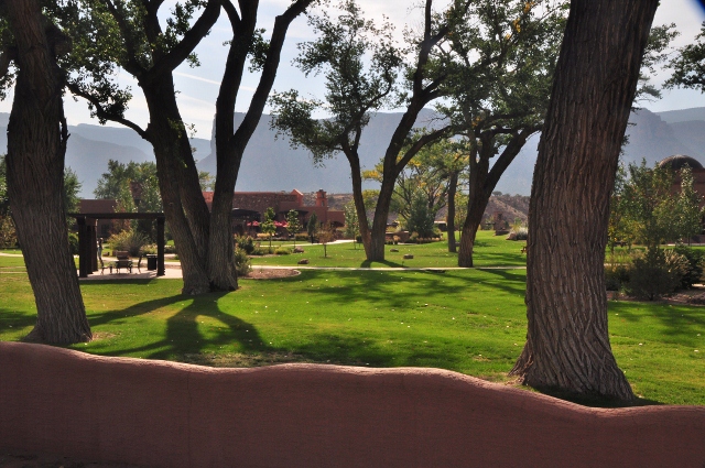 the resort grounds
